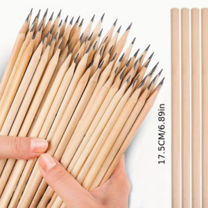ERGONIMIC NATURAL WOODEN PENCIL 12 PACK